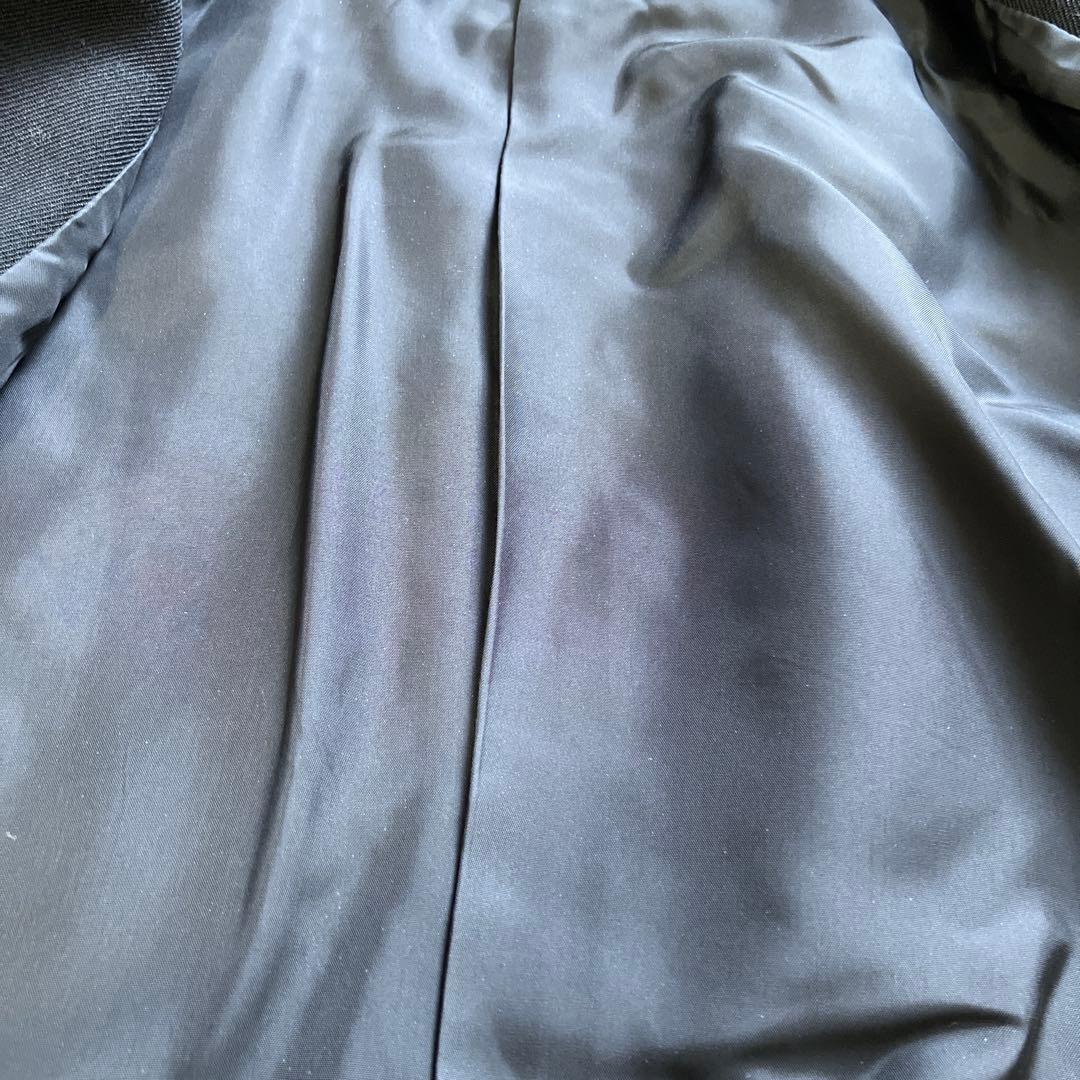 【極美品】tricot COMME des GARÇONS ブラックウールコート