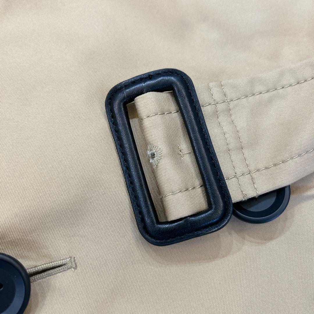 美品 COACH ダブル ロング トレンチコート ベージュ メンズ アウター M