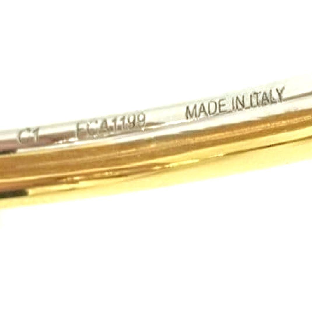 未使用級✨セリーヌ　Knot Double Bracelet　ゴールド×シルバー