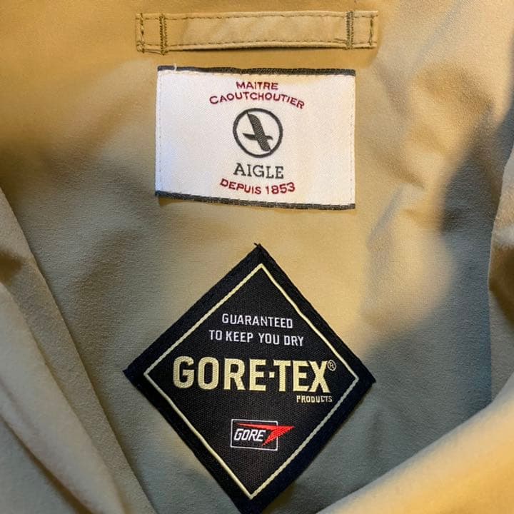 週末限定SALE！AIGLE GORE-TEX エーグル　ゴアテックス　コート