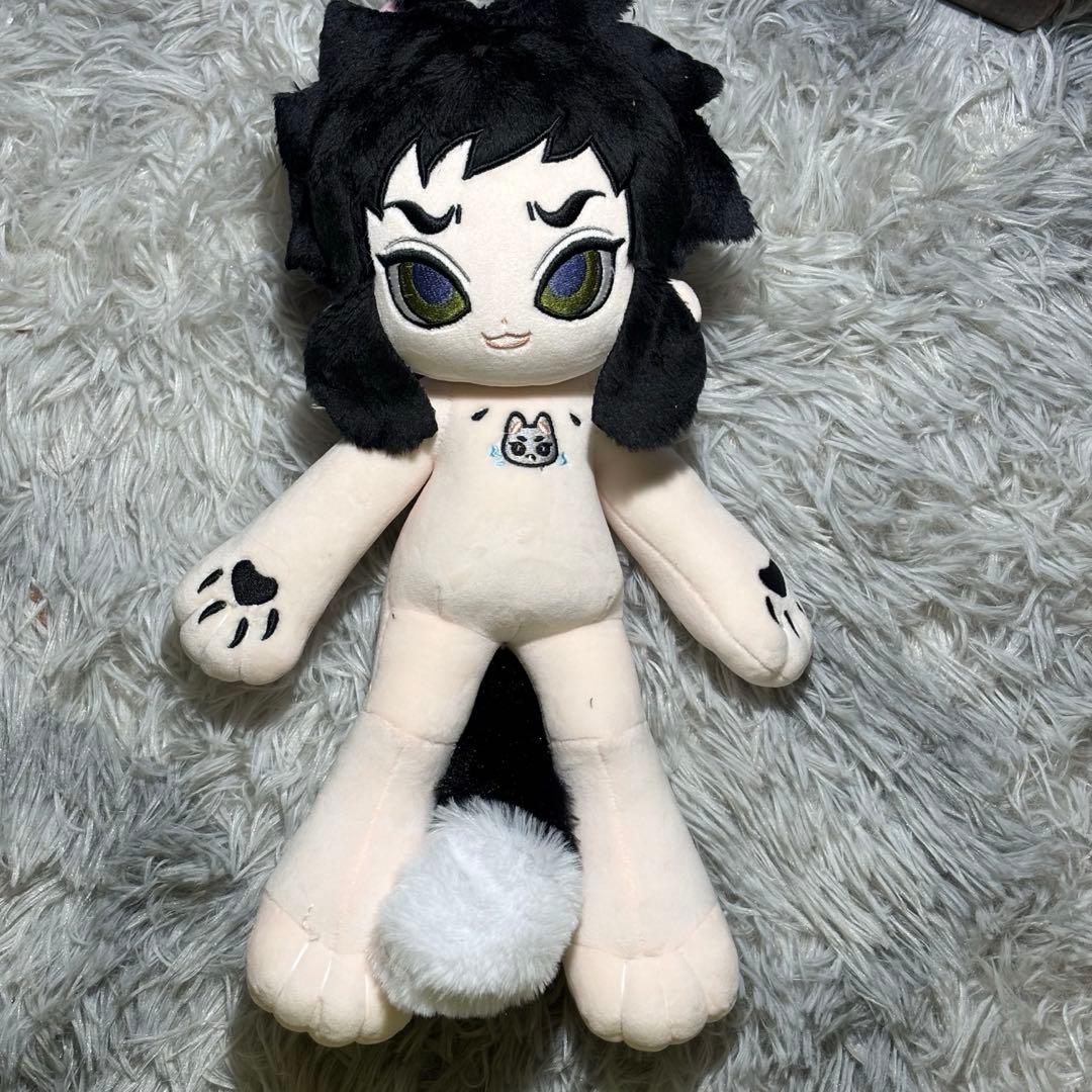 獪岳　ぬいぐるみ　30センチ　着せ替え　服２点付き　スケルトン入り　鬼滅の刃