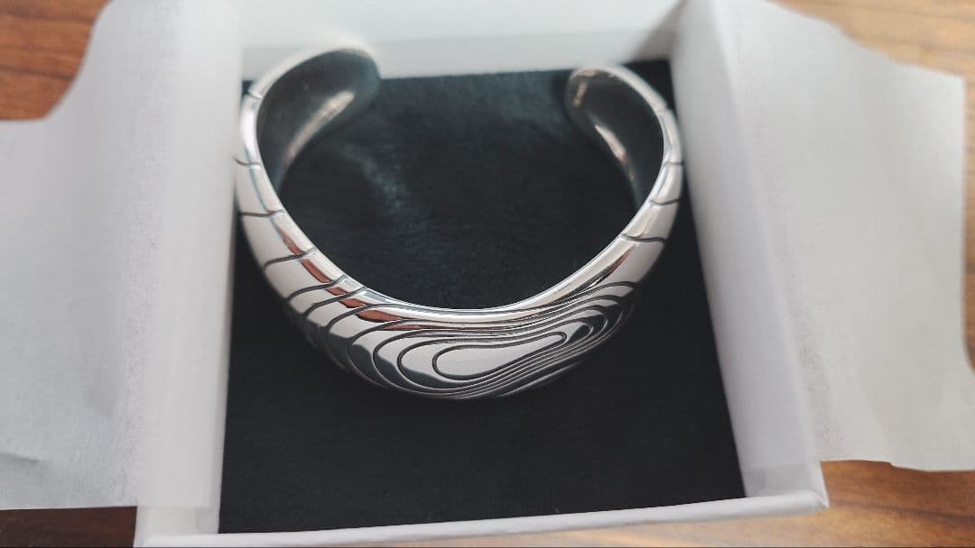 アクセサリー Llife FLAQUE BANGLE SILVER