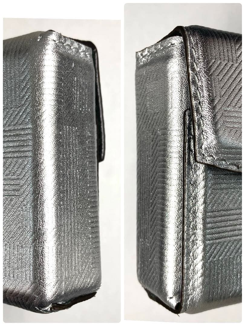 美品　フェンディ　ナノバゲット　チャーム　キーホルダー　キーリング　シルバー　袋