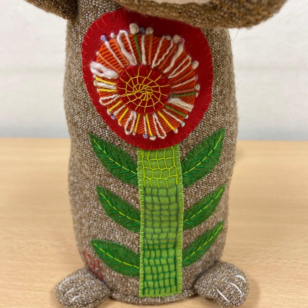 ハンドメイドぬいぐるみ:布猫