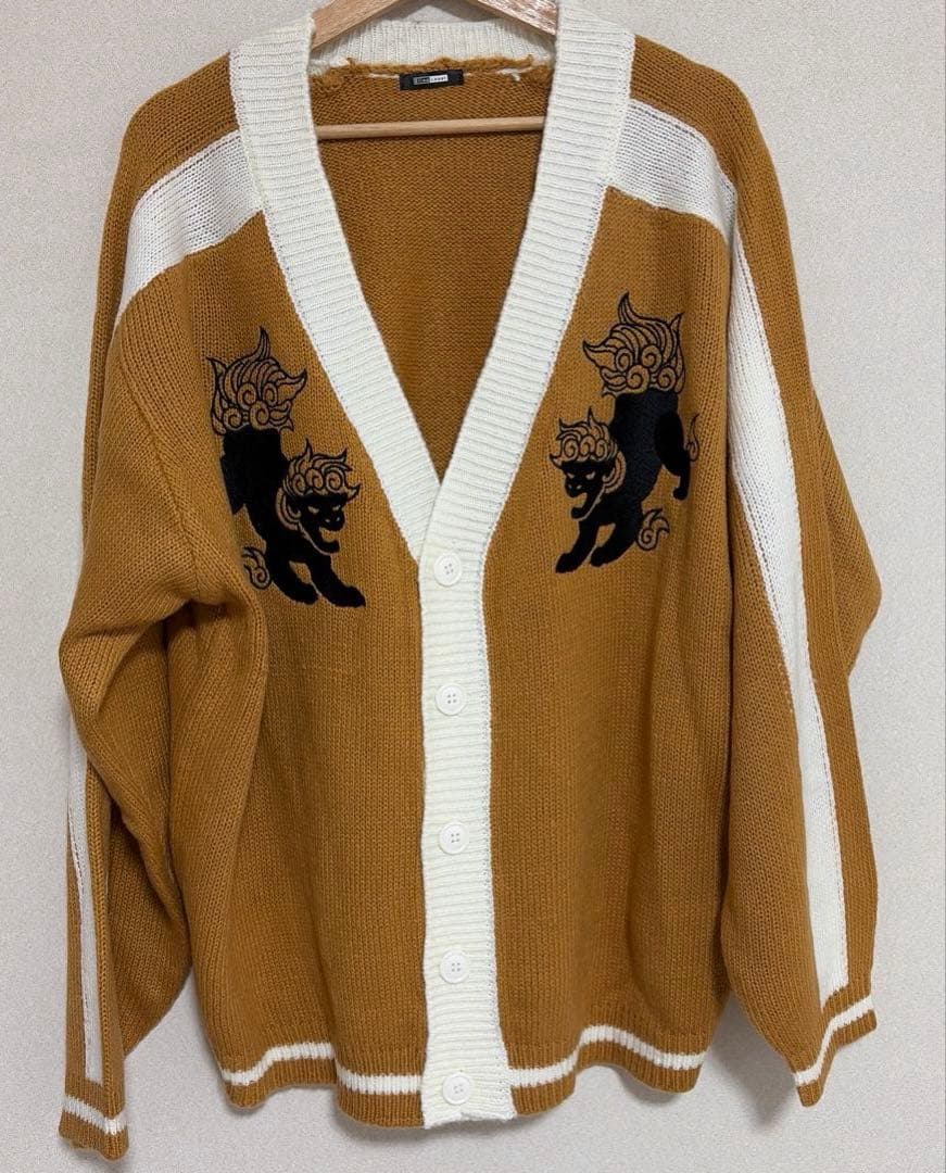 エルノロゼット ウィンブレ コラボ カーディガン オレンジ