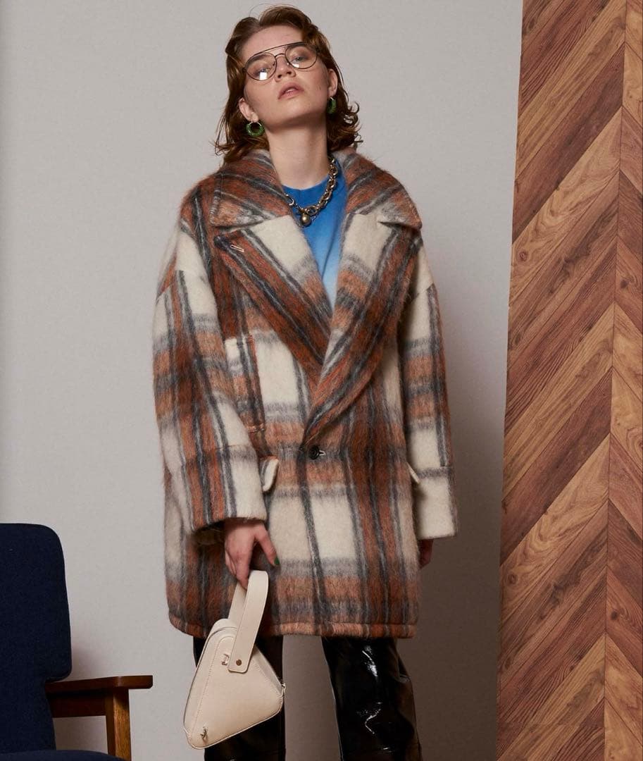 モヘヤシャギーオーバーコート【MAISON SPECIAL/メゾンスペシャル】