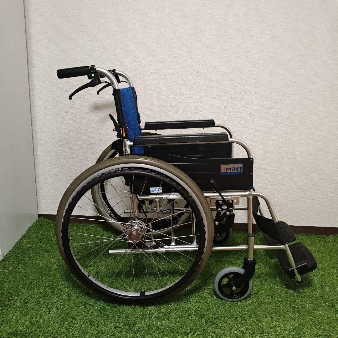 ミキ 自走式 車椅子 ノーパンクタイヤ BAL-1