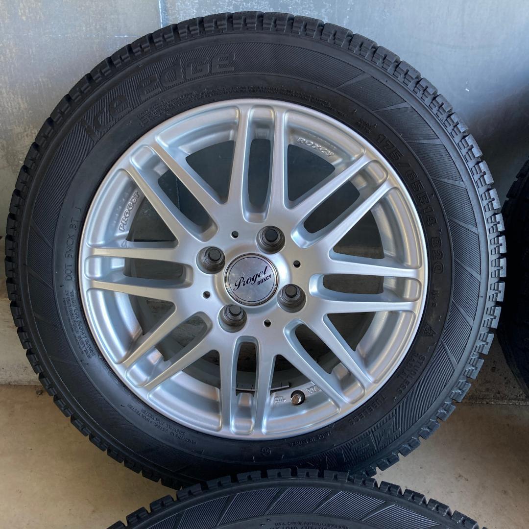 (4本)マナレイ ホイール＆スタッドレス(ZETRO)・175/65/14