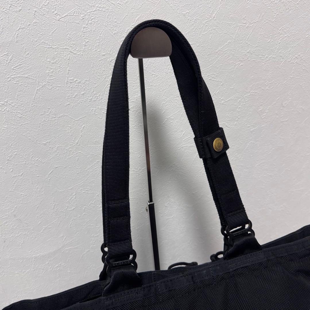 美品BRIEFING BS TOTE TALL BLACK トートバッグ USA