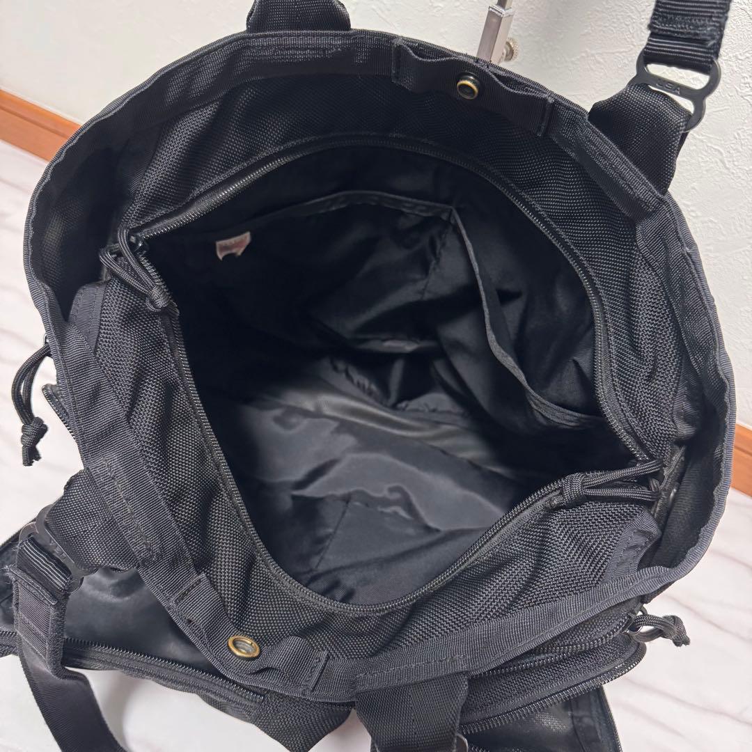 美品BRIEFING BS TOTE TALL BLACK トートバッグ USA