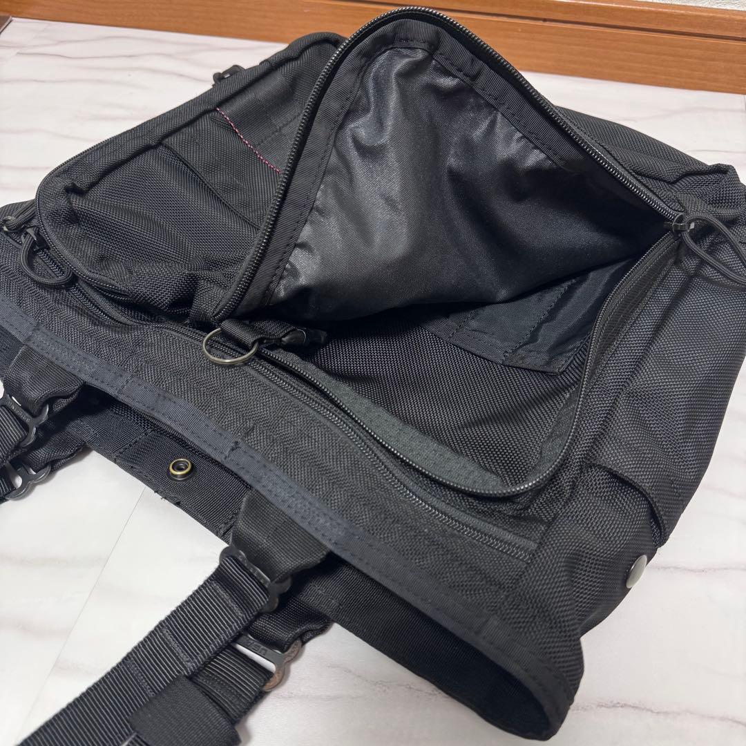 美品BRIEFING BS TOTE TALL BLACK トートバッグ USA