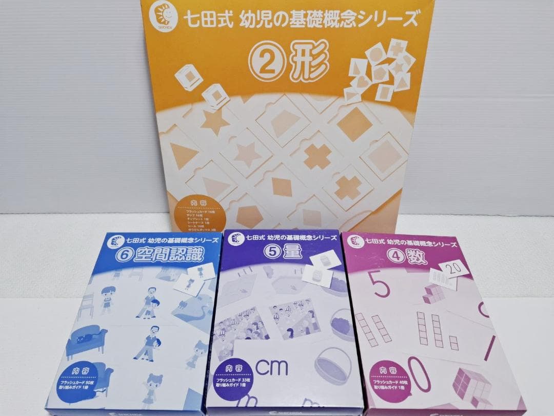 七田式セット かな絵ちゃんA 100玉そろばん 巧巧板 基礎概念シリーズ 右脳く