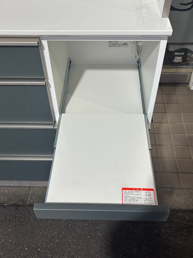 新品 AYANO 綾野製作所 キッチンボード カンビア ソフトクローズ付き