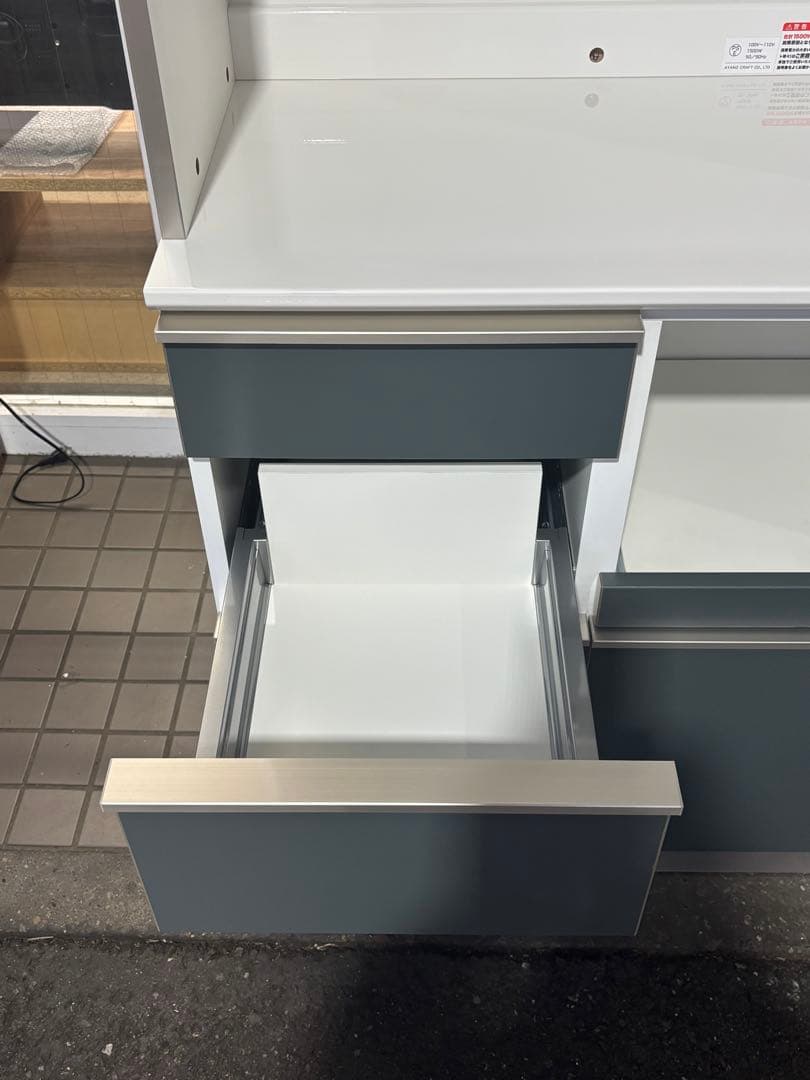 新品 AYANO 綾野製作所 キッチンボード カンビア ソフトクローズ付き