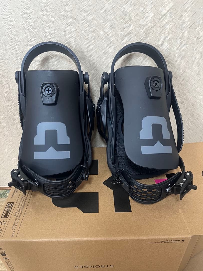 UNION スノーボードビンディング ブラック