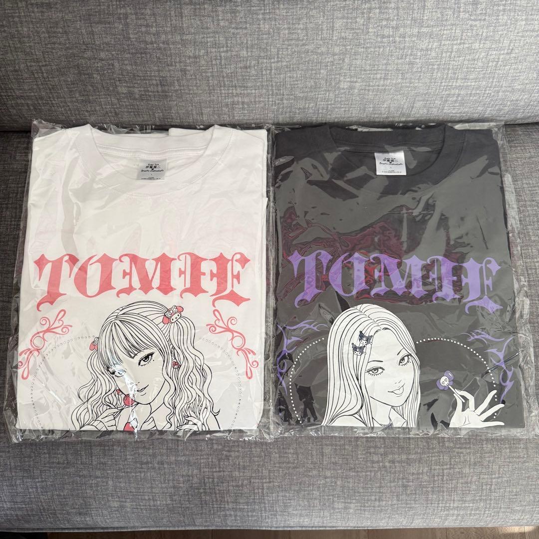 ギャル富江 伊藤潤二 マイメロ クロミ ストーンTシャツ Lサイズ セット