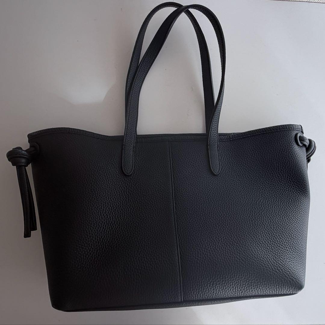 【美品】VASIC SIGN MINI ブラック　トートバッグ