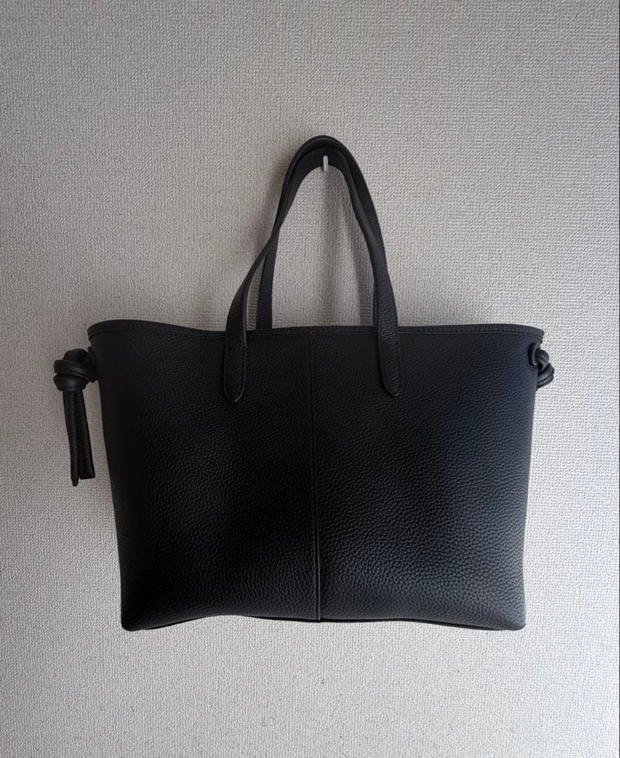 【美品】VASIC SIGN MINI ブラック　トートバッグ