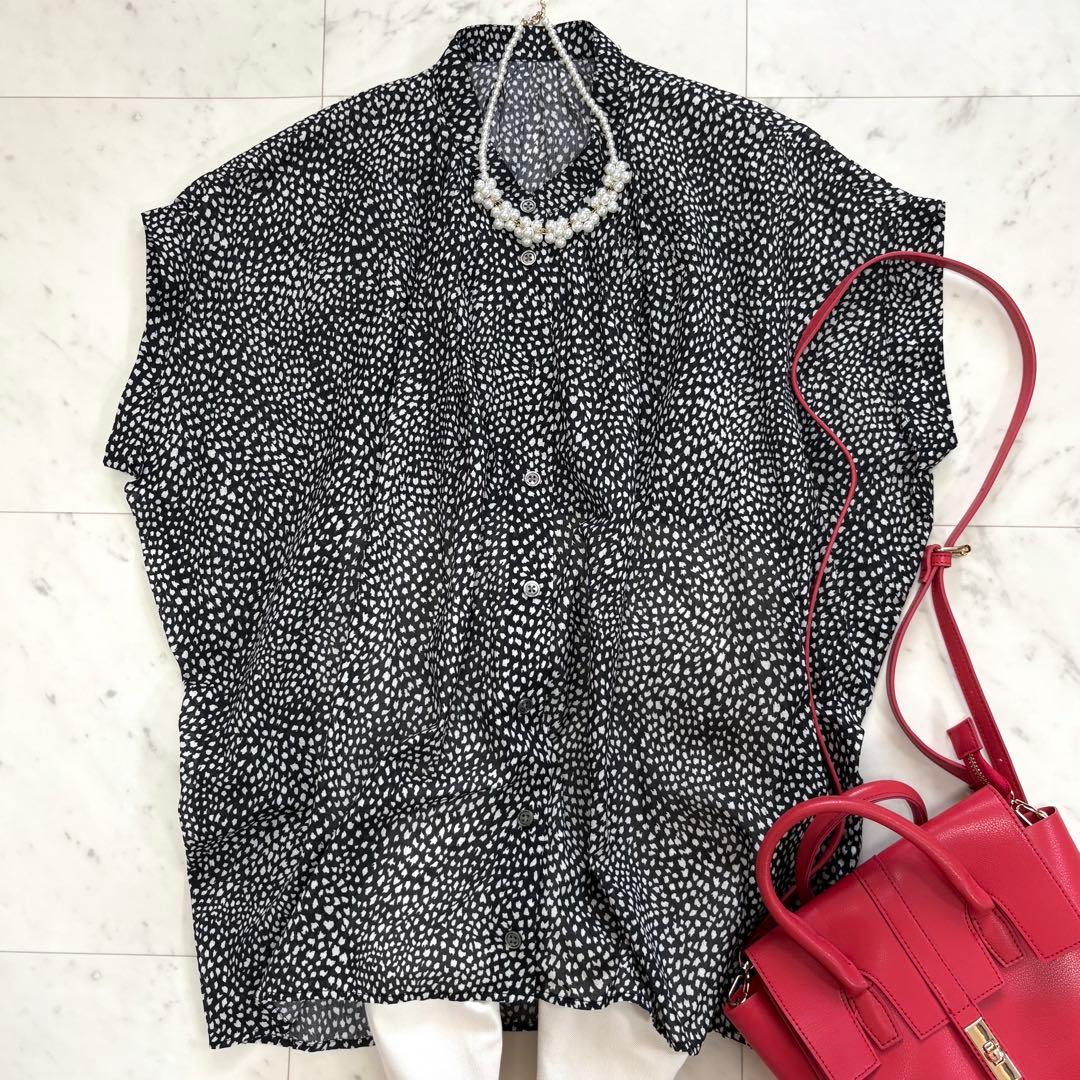 未使用✨極美品　ジャーナルスタンダード　80ローンタックボリュームシャツ　黒