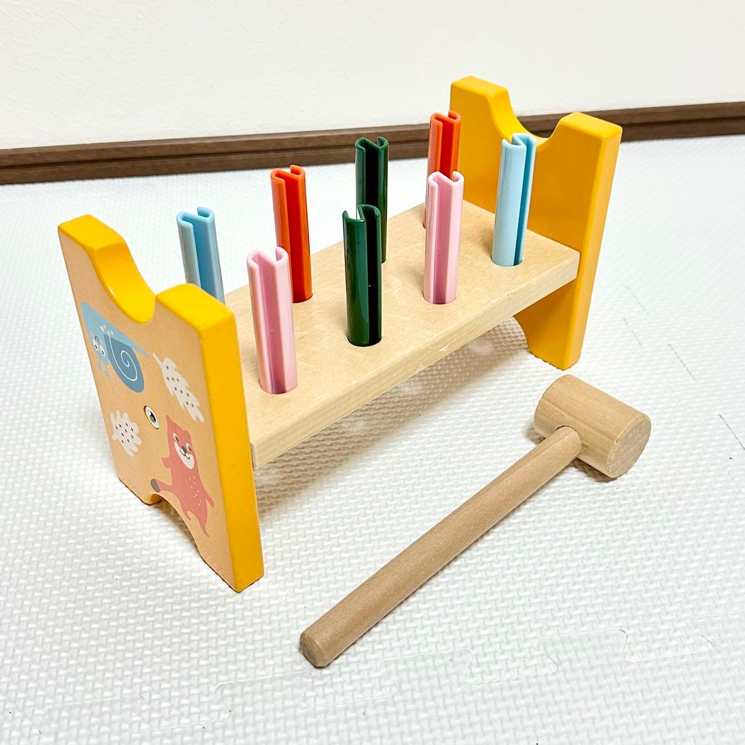 No.5 木製玩具　エバーアース　10点　木のおもちゃ　まとめ