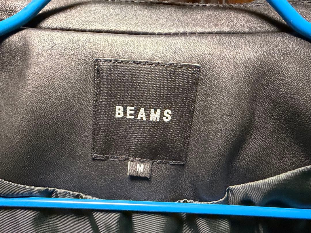 BEAMS ダブルライダース　羊革　Mサイズ　11-18-2899-202