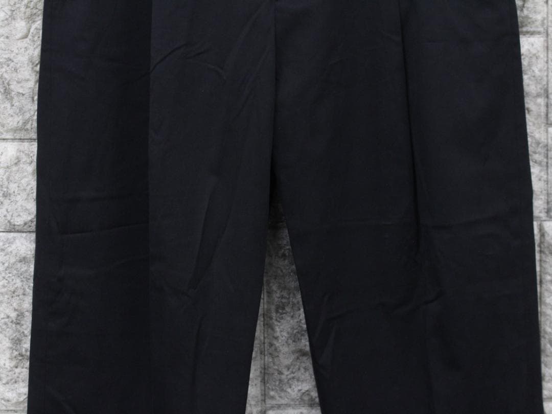 ▲HERMESエルメス センタープレス ワイドパンツ ウエストベルト