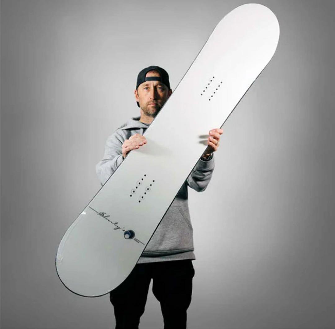 Shorty's スノーボード ホワイト25 26