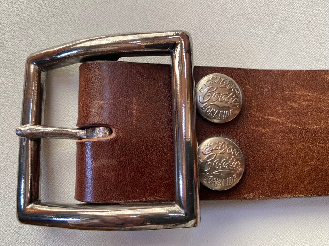 34650円 cootie cowhide leather belt