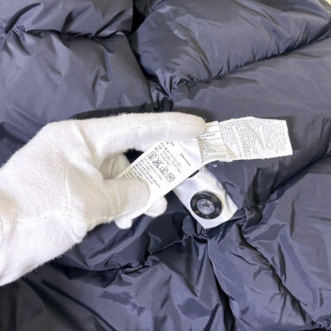 【極美品】ウールリッチ アークティックパーカー ダウンジャケット チェック S