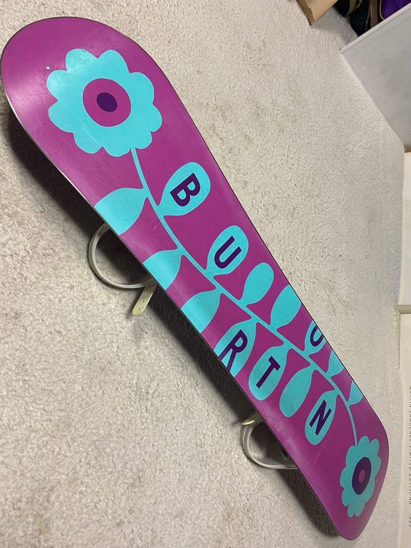 BURTON Chicklet スノーボード　120cm 5150セット中古