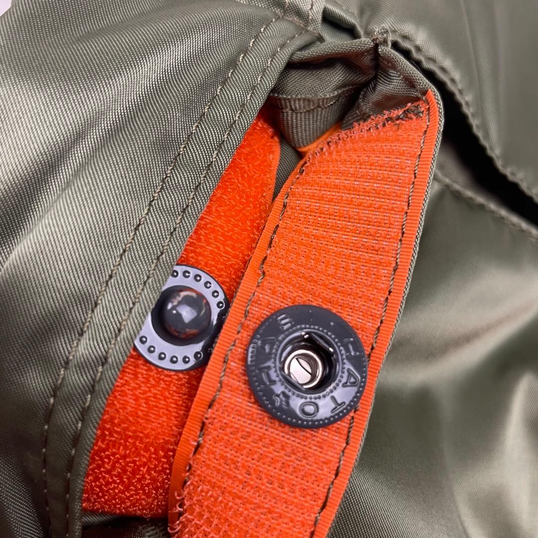 超極美品✨PORTER✨タンカー✨ウエストボディバッグ✨希少人気カラー✨カーキ緑