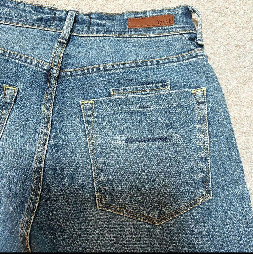 YANUK ボイーズストレートデ二ム Lea　25　美品✨