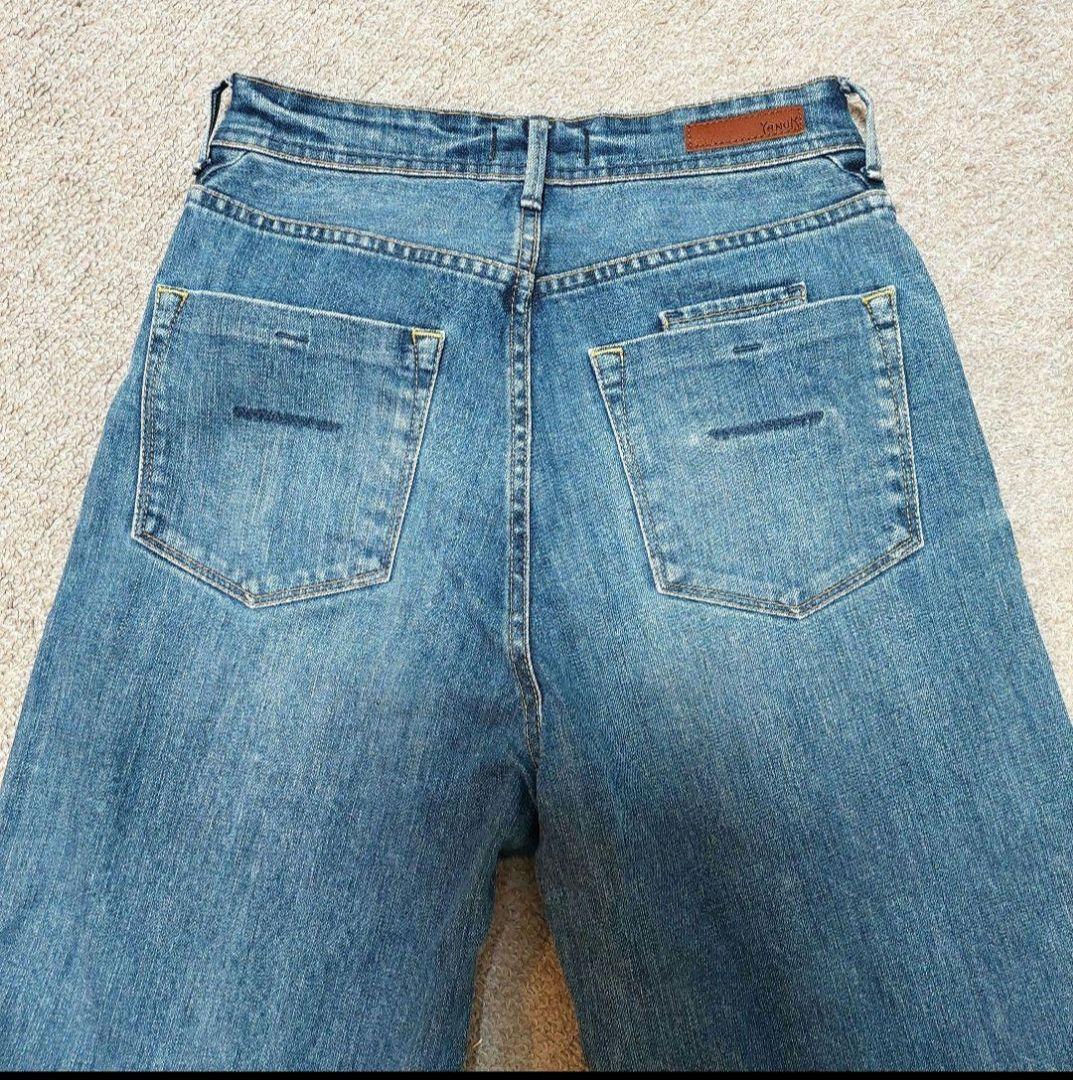 YANUK ボイーズストレートデ二ム Lea　25　美品✨