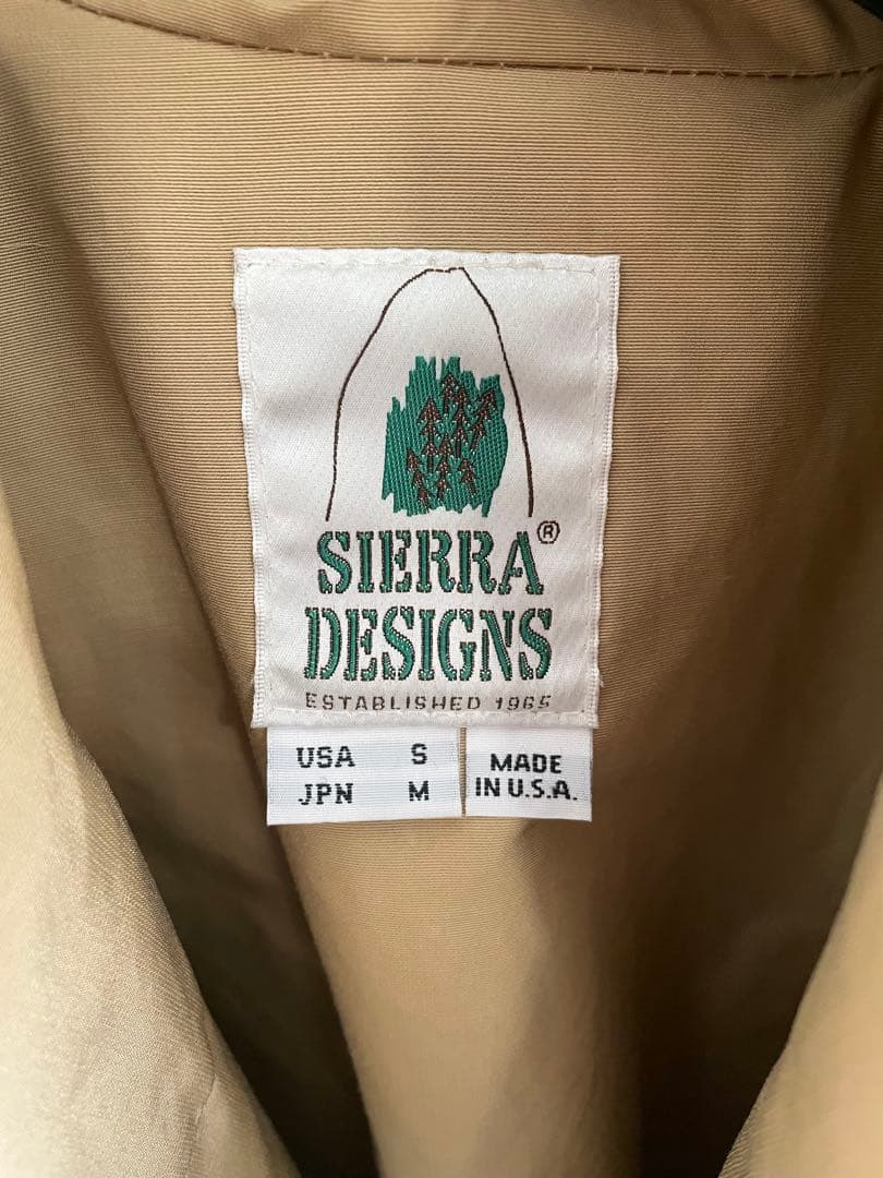 シエラデザイン　シェラデザイン　マウンテンパーカー　アメリカ製　60/40クロス