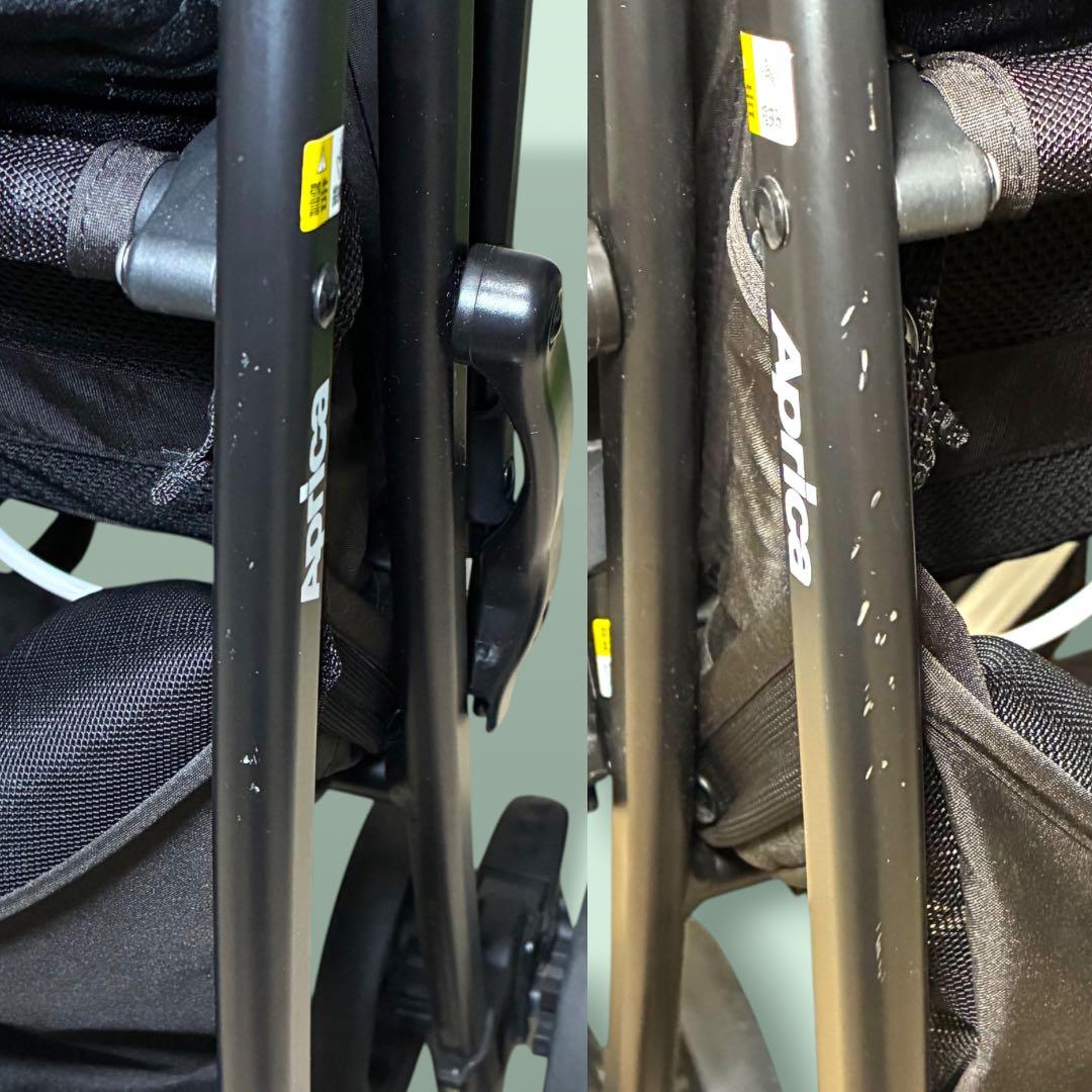 アップリカB型ベビーカー マジカルエアークッションAD レザーハンドル