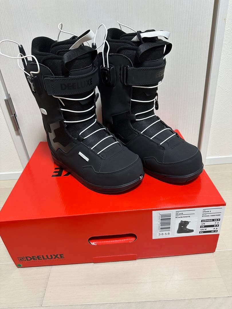 DEELUXE ID LITE ブラック/ホワイト サイズ26.5㎝