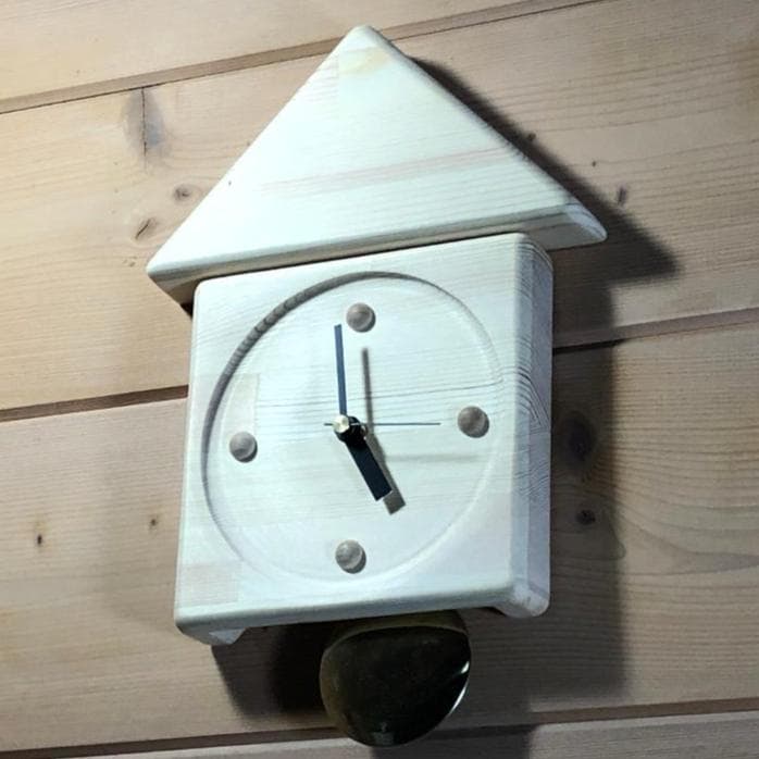 つみきウォールクロック風壁掛けクロック