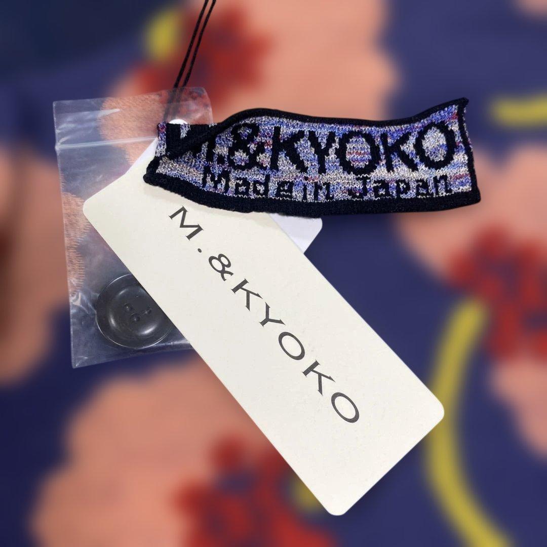 佐藤繊維 M.&KYOKO 花柄カジュアルアウター 新品 定価　82.500円