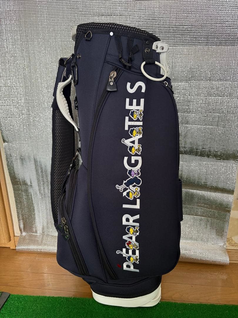 あおいさん専用　パーリーゲイツ　スヌーピー ゴルフバッグ ネイビー
