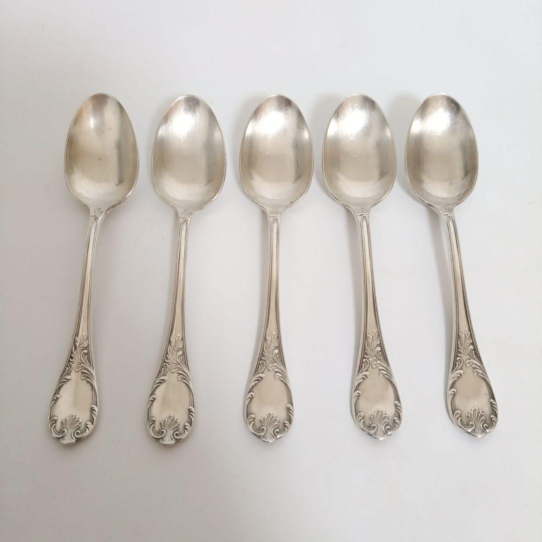 クリストフル CHRISTOFLE ティースプーン 5本 マルリー Marly