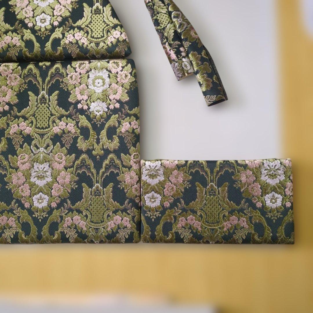 【ぱーる】フラット4点セット【花籠グリーン】