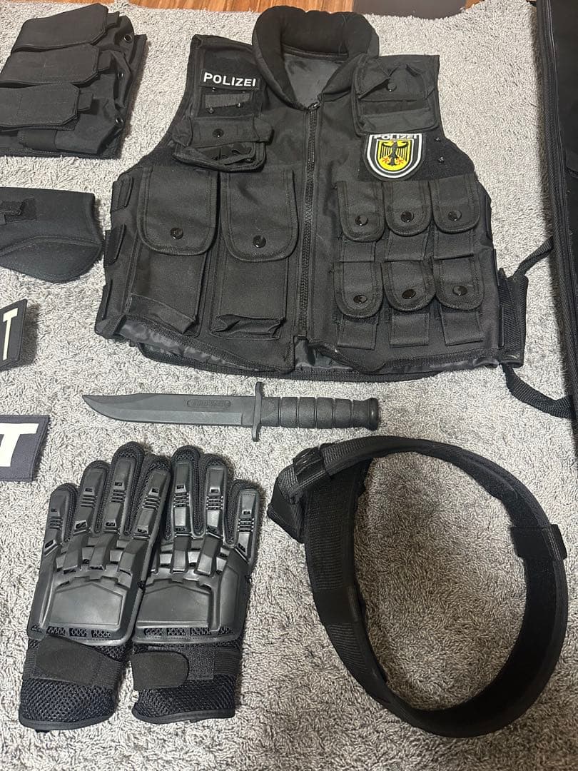 引退セット SWAT タクティカル装備一式 電動AUG