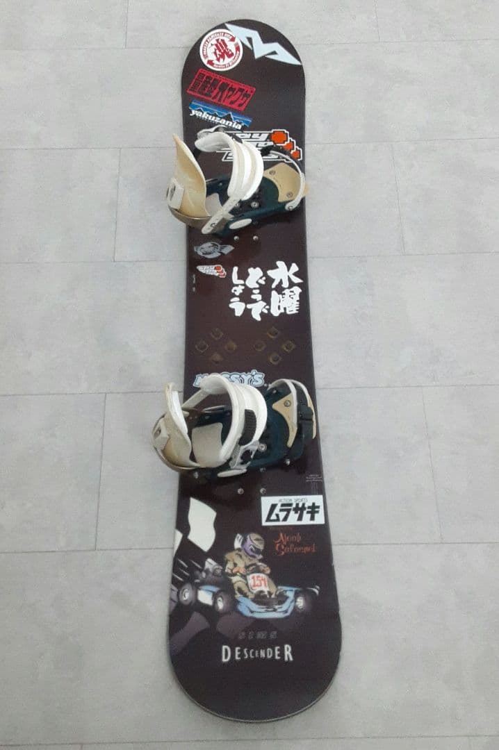 SIMS NOAH SALASNEK シグネーチャーモデル スノーボードセット