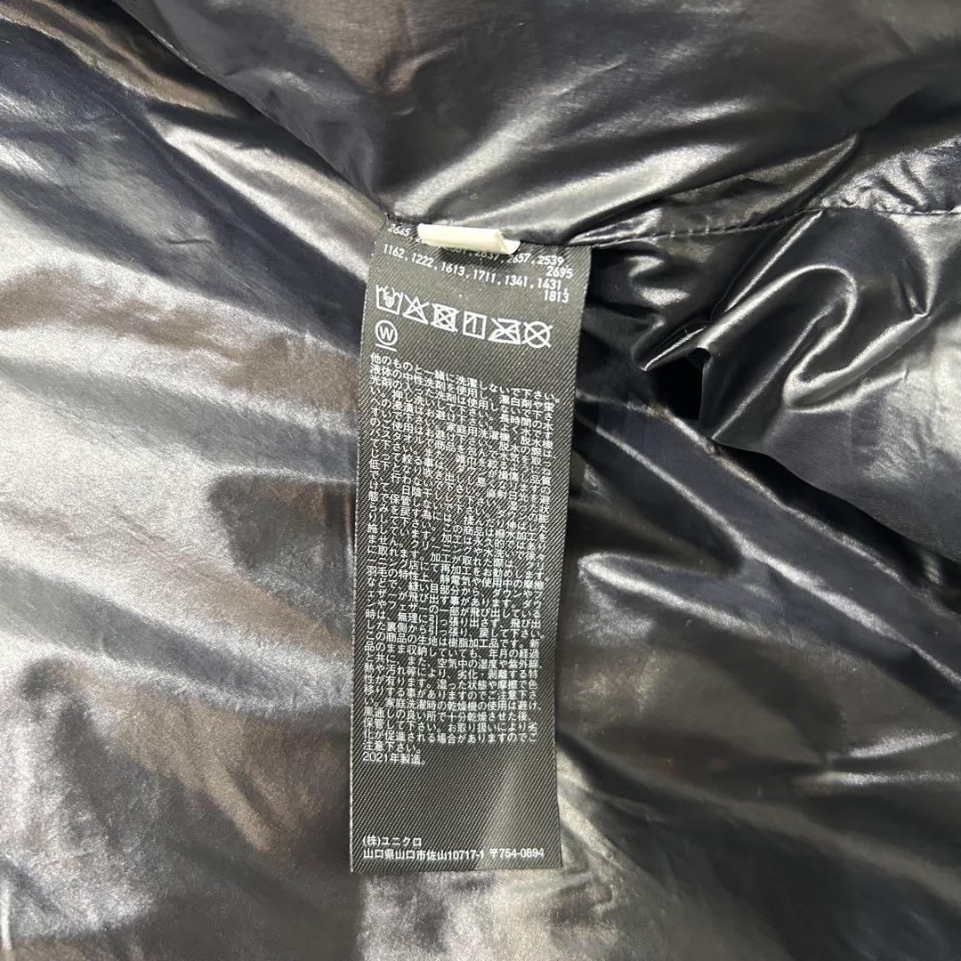 【1月27日まで期間限定SALE】 ユニクロ +J ダウンジャケット M 黒
