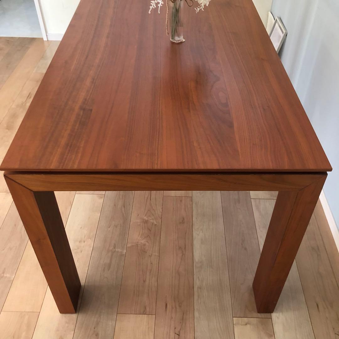 Calligaris / カリガリス　木製　伸縮ダイニングテーブル ブラウン