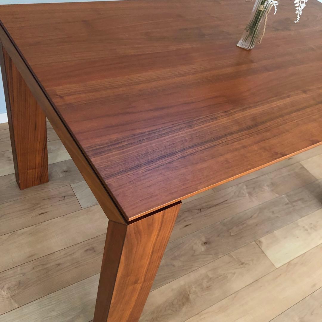 Calligaris / カリガリス　木製　伸縮ダイニングテーブル ブラウン