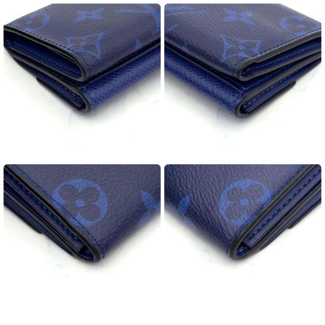 【新品級・IC】ルイヴィトン タイガラマ ディスカバリーコンパクト 三つ折り財布