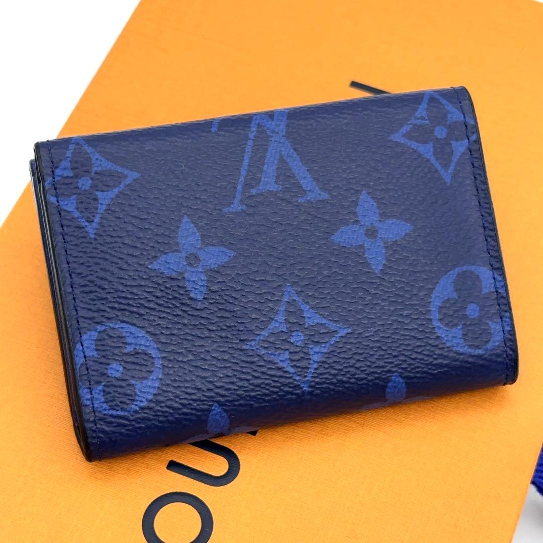 【新品級・IC】ルイヴィトン タイガラマ ディスカバリーコンパクト 三つ折り財布