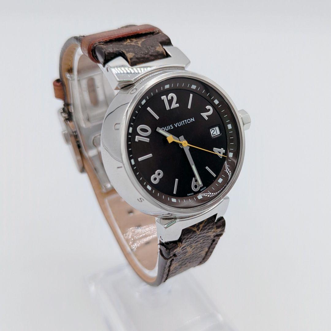 LOUIS VUITTON　ルイヴィトン　時計　タンブール　tambour　黒