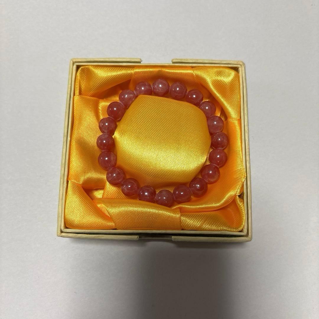 インカローズ(ロードクロサイト)AAAA級天然石ブレスレット